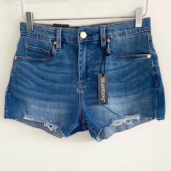 BlankNYC Barrow Vintage High Rise Denim Shorts - Picture 5 of 12
